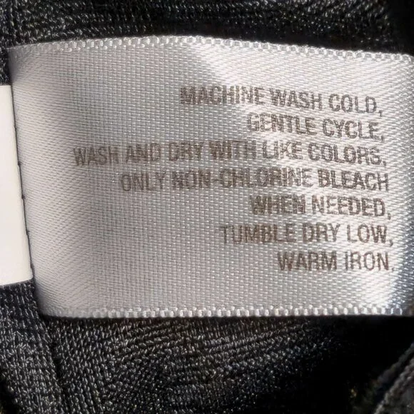 ❤️ 4/$20 Old Navy dress Women's XS Black gray flower Adjustable spaghetti straps - Picture 7 of 13